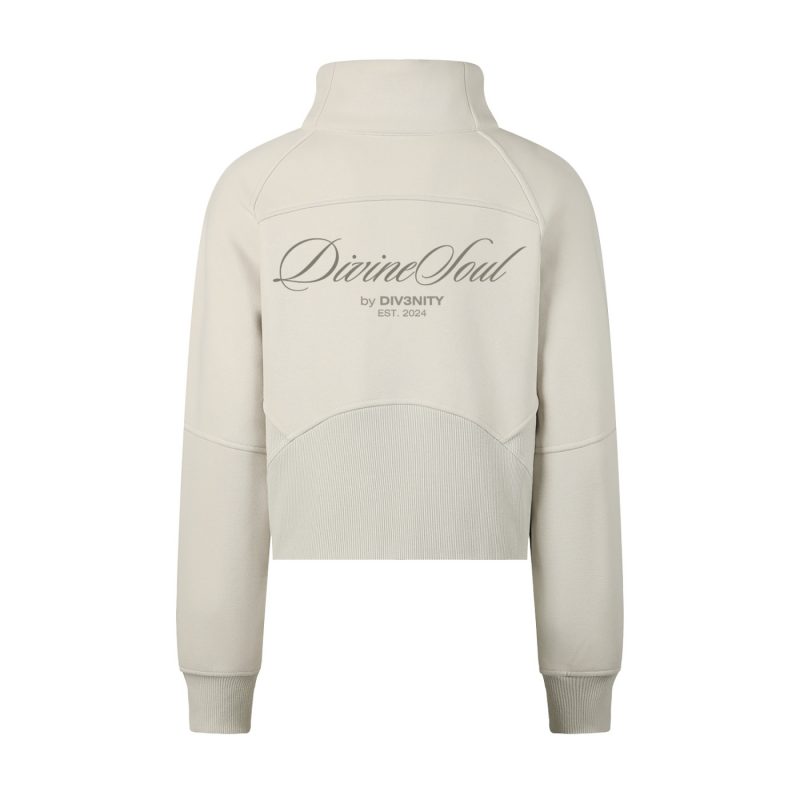 divin3 soul half zip sweatshirt