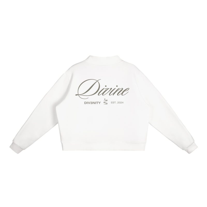 divin3 mock neck sweatshirt